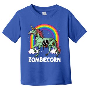 Z.ombiecorn Zo.mbie Unicorn Halloween Rainbow Toddler T-Shirt