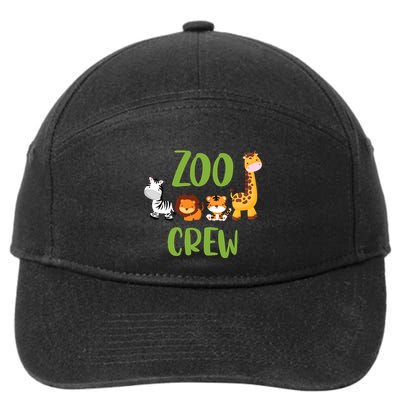 Zoologist Zookeeper Zoo 7-Panel Snapback Hat