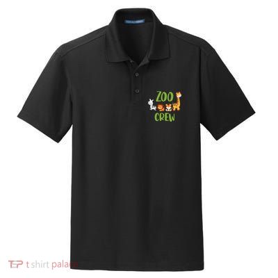 Zoologist Zookeeper Zoo Dry Zone Grid Polo