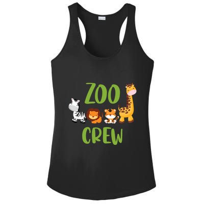 Zoologist Zookeeper Zoo Ladies PosiCharge Competitor Racerback Tank