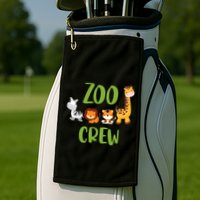 Zoologist Zookeeper Zoo Golf Towel
