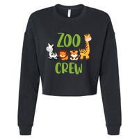 Zoologist Zookeeper Zoo Cropped Pullover Crew