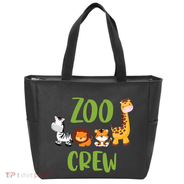 Zoologist Zookeeper Zoo Zip Tote Bag